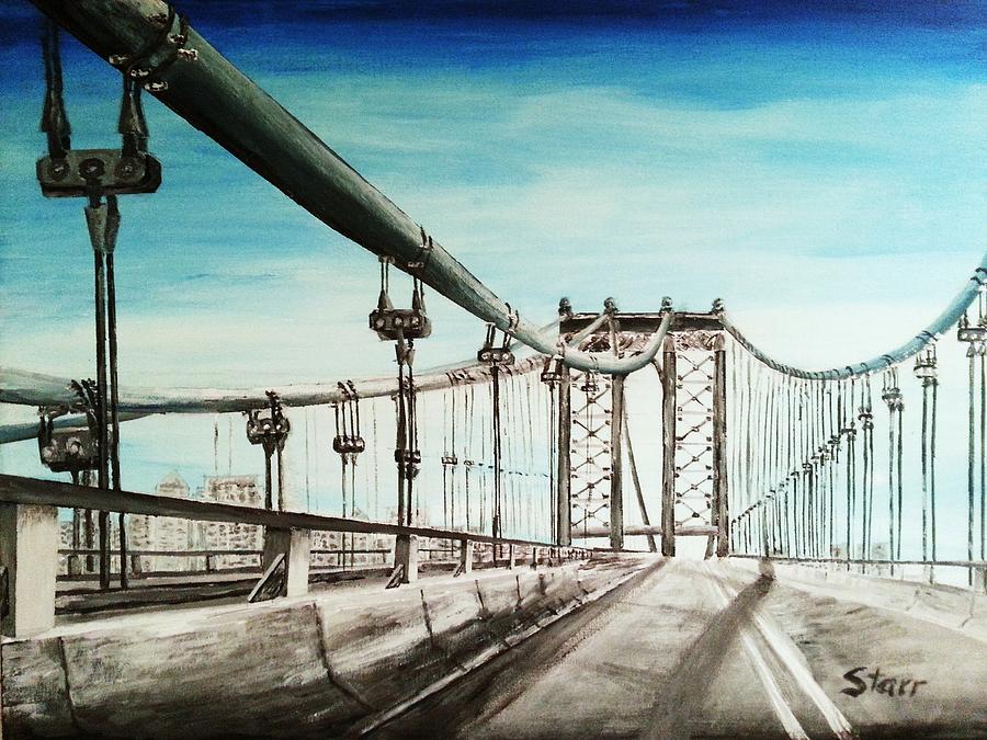 Manhattan Bridge Painting by Irving Starr - Fine Art America