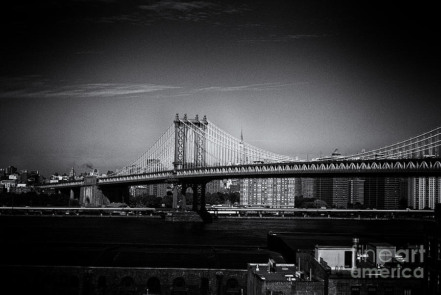 New York City Photograph - Manhattan Bridge New York City by Sabine Jacobs