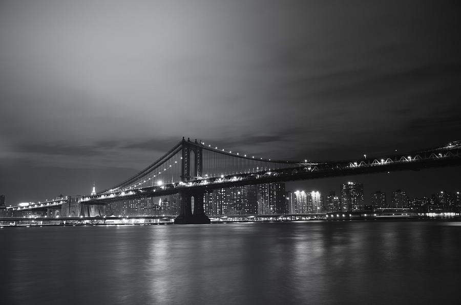 Manhattan Bridge - New York City Photograph by Vivienne Gucwa