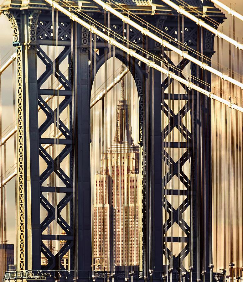 Manhattan Bridge Plus Photograph by Jody Lane