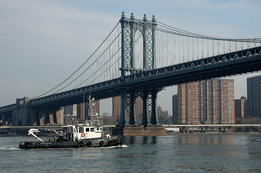 Manhattan Bridge  Photograph by Steven Richman