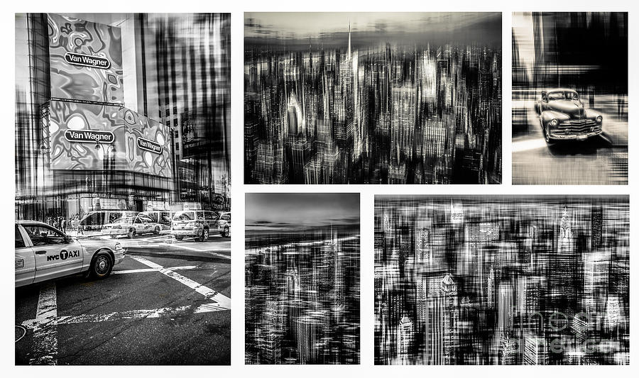 Manhattan Collection I Photograph by Hannes Cmarits