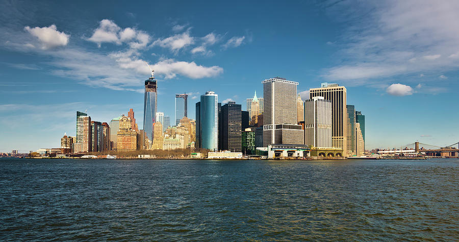 Manhattan Financial District Photograph by Guvendemir Manhattan Financial District Photograph by Guvendemir
