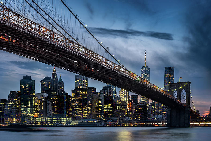 Architecture Photograph - Manhattan From Dumbo by Ilker Ozmen
