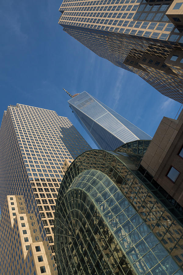 Manhattan Geometry - a Vertical View Photograph by Georgia Mizuleva ...