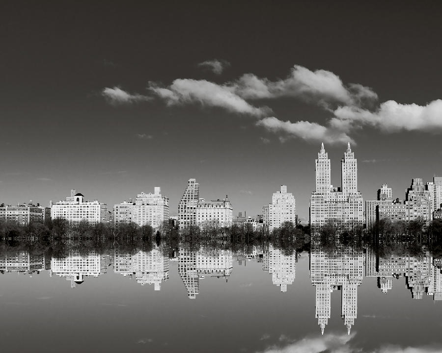 New York City Photograph - Manhattan Mirror by Irene Suchocki