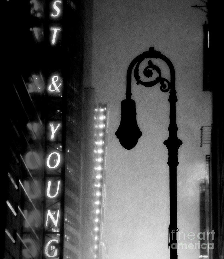Manhattan Noire Photograph by James Aiken