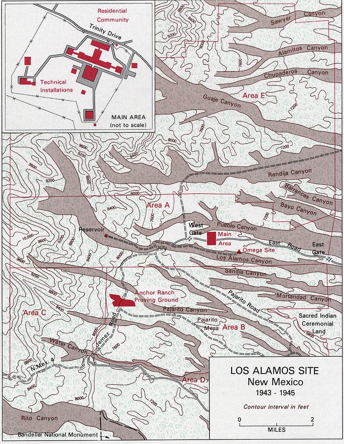 Manhattan Project, Los Alamos Photograph by Science Source