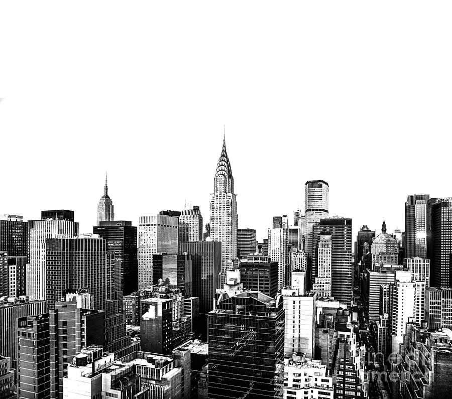 Manhattan Skyline Photograph by Diane Diederich