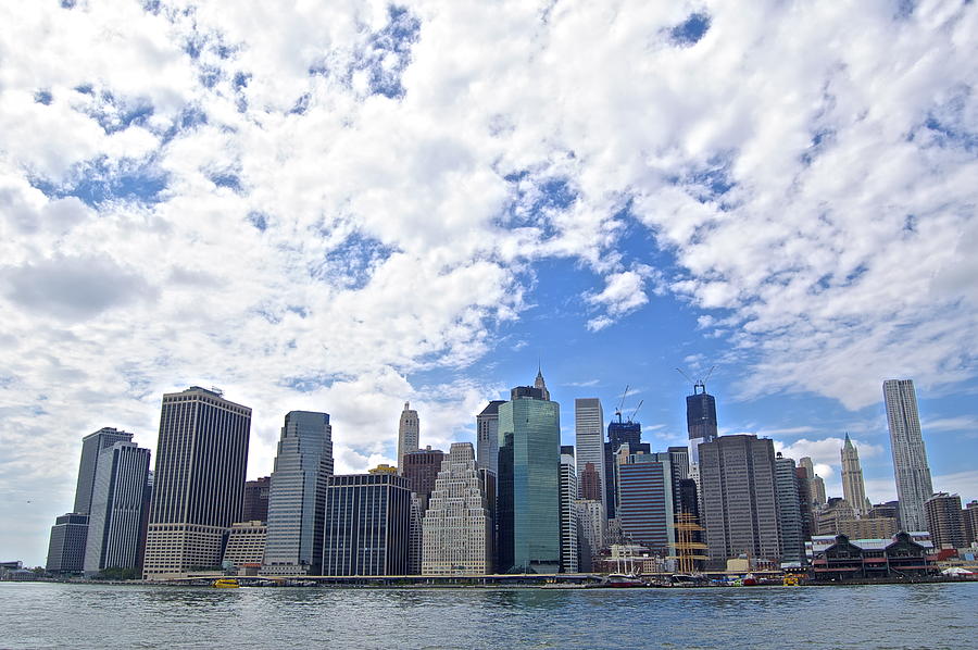 City Photograph - Manhattan Skyline by Galexa Ch