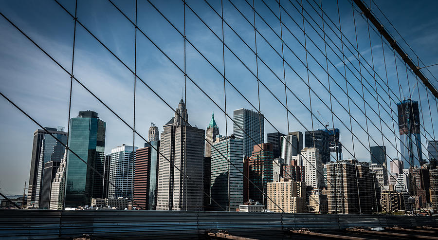 Manhattan Skyline Photograph by James Howe