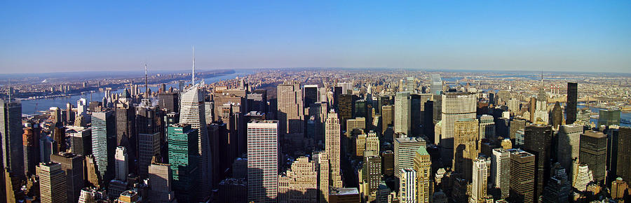 New York City Photograph - Manhattan Skyline by Georgia Clare
