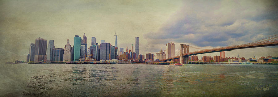 Manhattan Skyline Photograph by Paulette B Wright