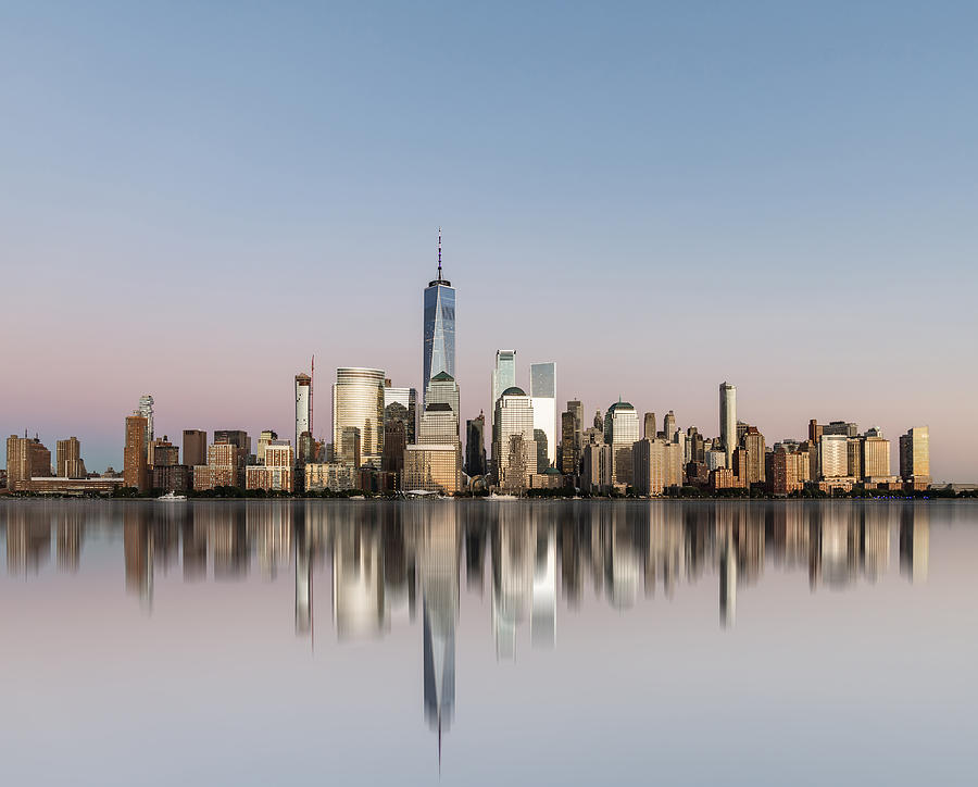 Manhattan Skyline Photograph by Wenjie Dong