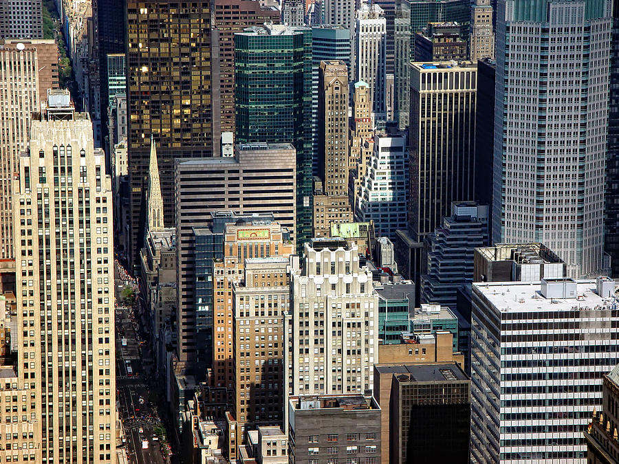 Manhattan skyscrapers Photograph by New York - Fine Art America