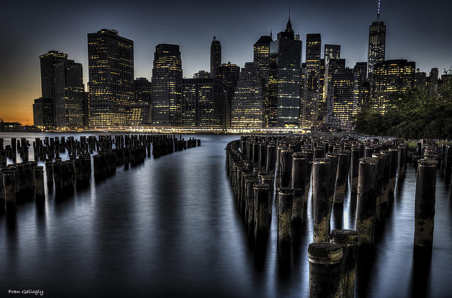 Manhattan Twilight Photograph by Fran Gallogly