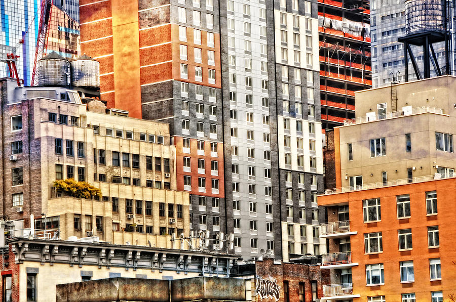 Manhattan Windows Photograph by Mike Martin