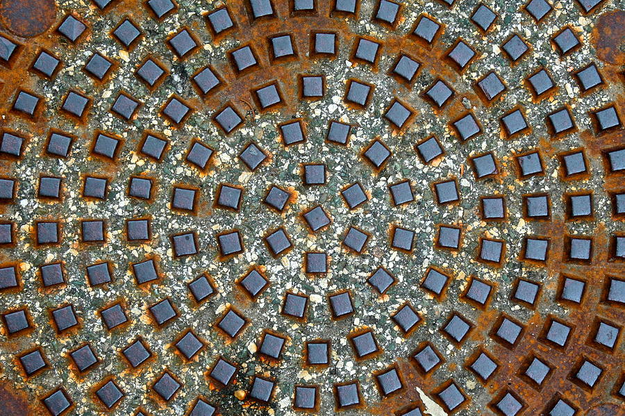 Manhole Cover Mandala Photograph by Catia Juliana