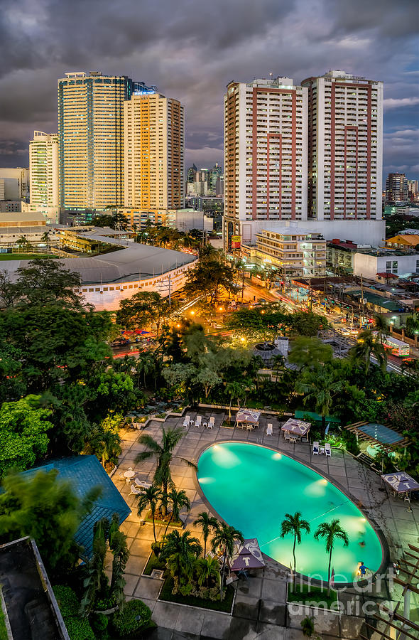 Manila City Photograph by Adrian Evans