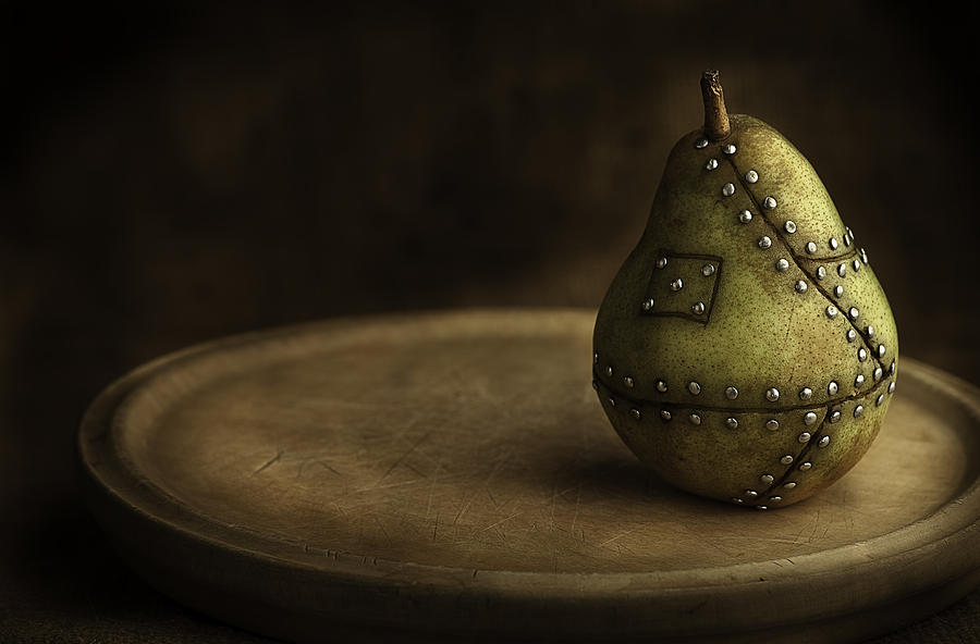 Still Life Photograph - Manipulated Fruit by Dirk Ercken