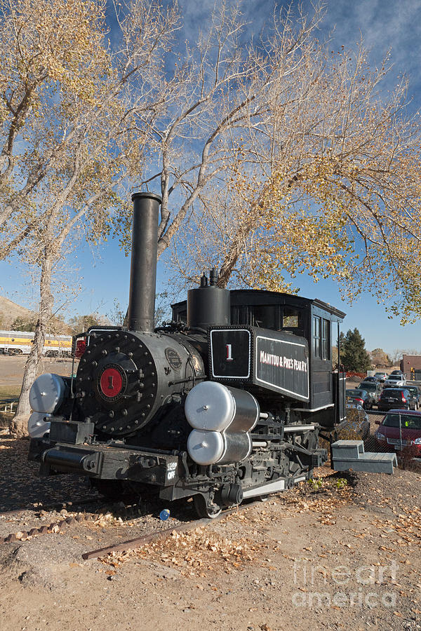 Manitou and Pikes Peak RW Engine 1 in theColorado Railroad Museum Photograph by Fred Stearns