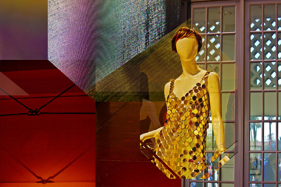 Mannequin Abstract Digital Art by Georgianne Giese