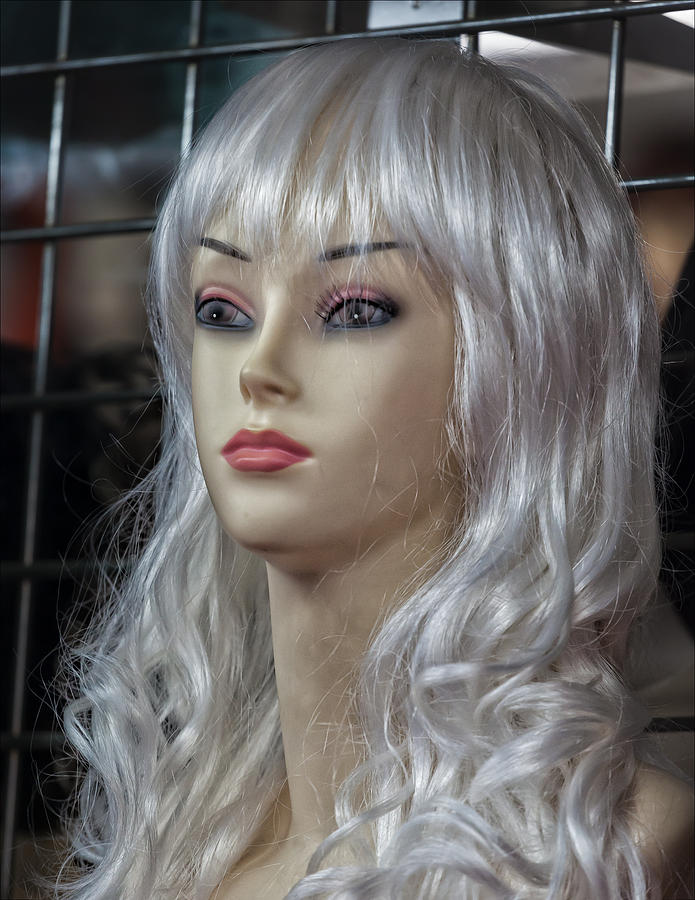 Mannequin and Platinum Wig Photograph by Robert Ullmann