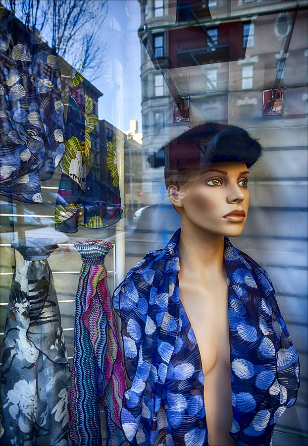 Mannequin and Store Window  Photograph by Robert Ullmann