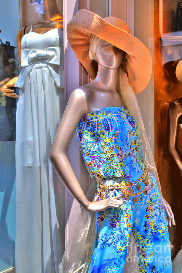 Mannequin Dummy In Front Of A Boutique Photograph by Gina Koch
