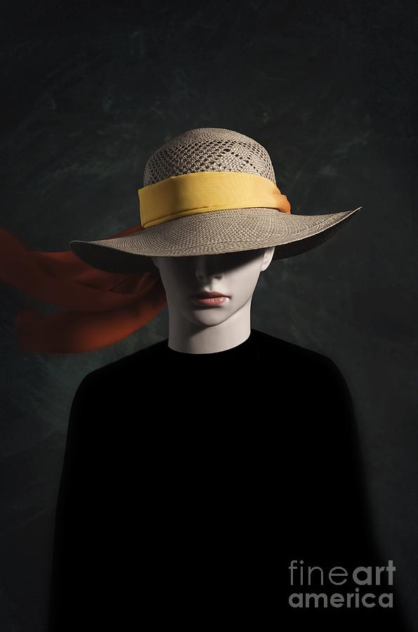 Vintage Photograph - Mannequin With Hat by Carlos Caetano