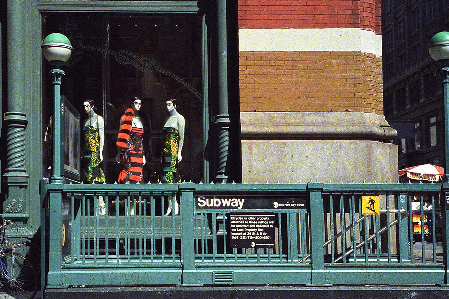 Mannequins and the Subway Photograph by Cornelis Verwaal