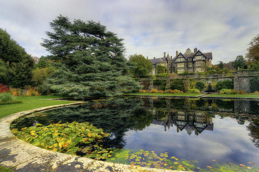 Mansion Garden Photograph by Ian Mitchell