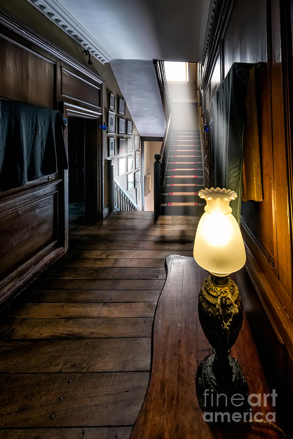 Mansion Lamp Photograph by Adrian Evans
