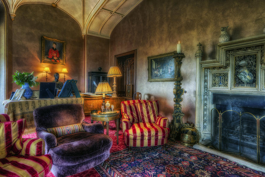 Mansion Lounge Photograph by Ian Mitchell