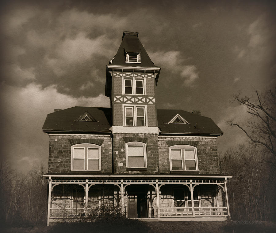 Mansion on the Hill Photograph by Dark Whimsy