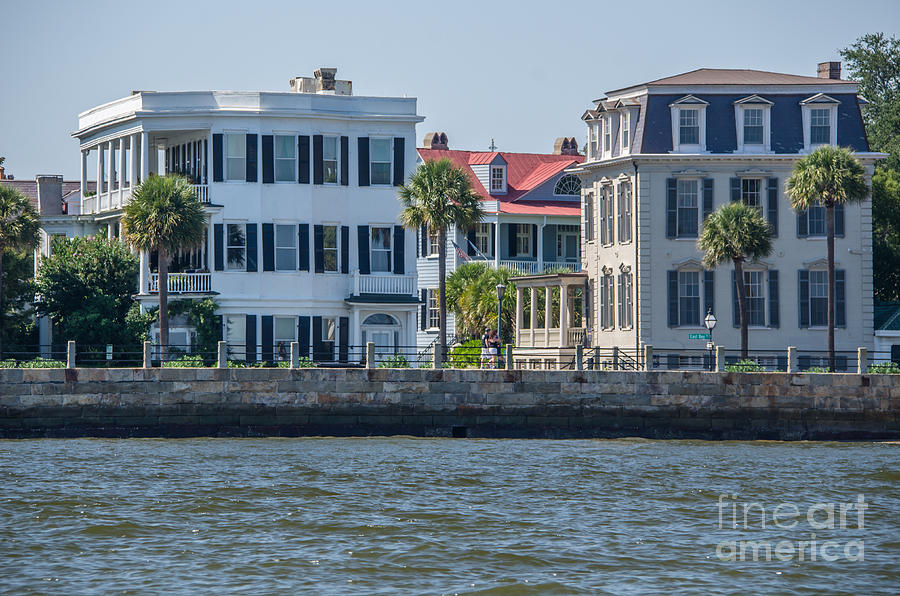 Mansions By The Water Photograph By Dale Powell