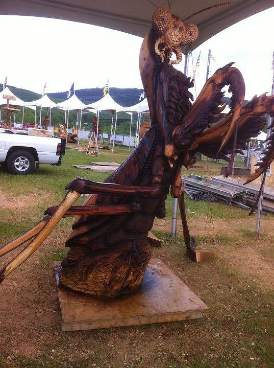 Mantis Sculpture by Chris Foltz - Fine Art America