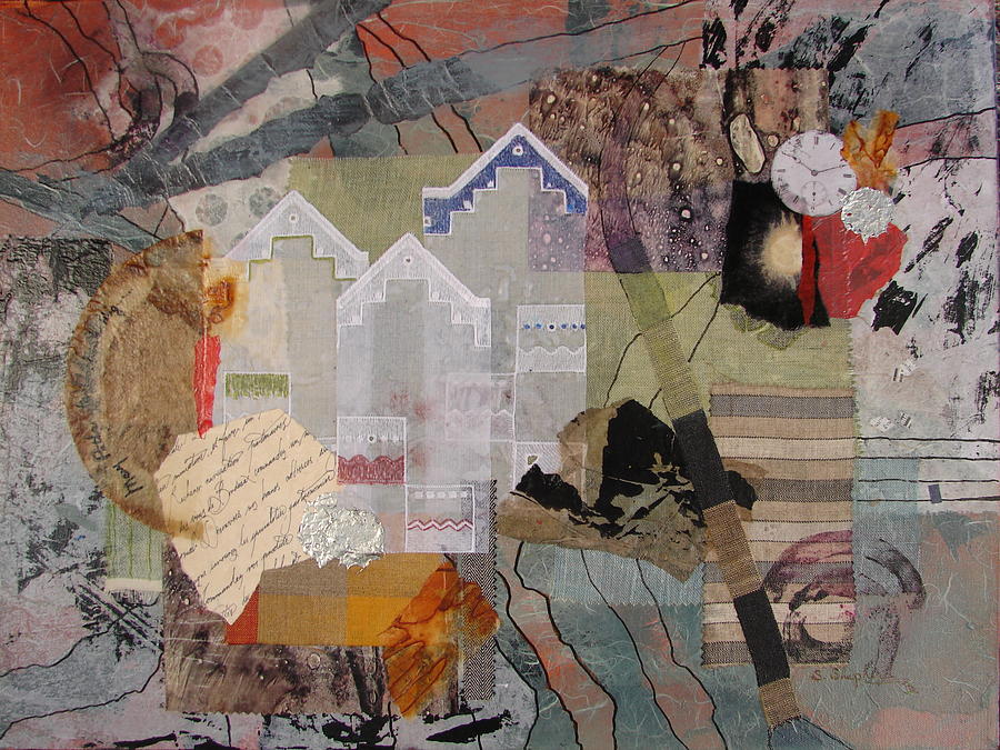 Abstract Mixed Media - Many Paths to Understanding by Shirley Shepherd