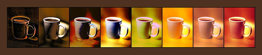 Coffee Painting - Many Shades of Coffee by Bruce Nutting