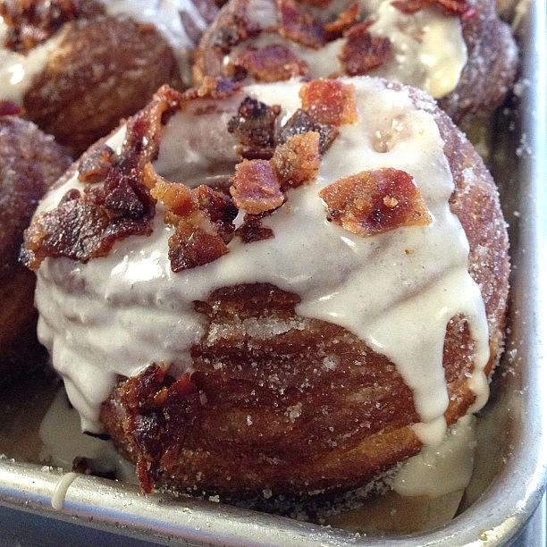 Maple And Candied Bacon Faux-nut / Photograph by Patrick Devine