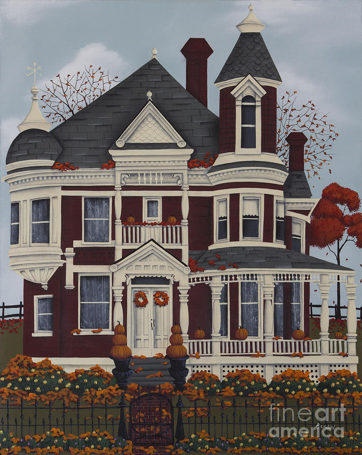 Thanksgiving Painting - Maple Place by Catherine Holman