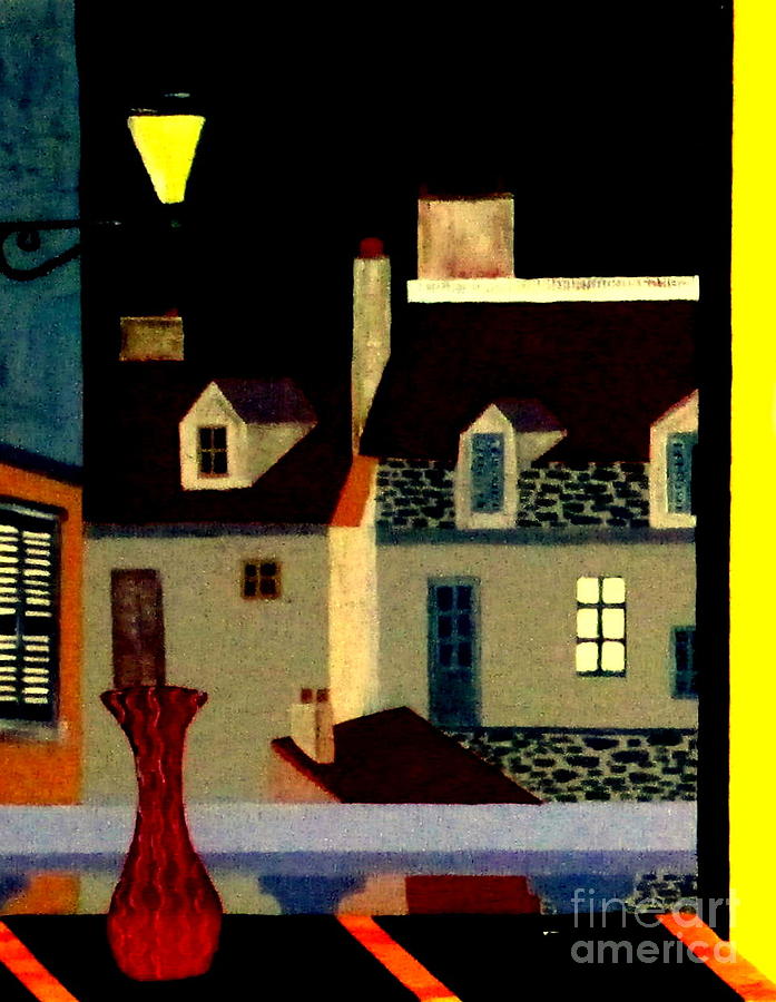 Marais at Night Painting by Bill OConnor