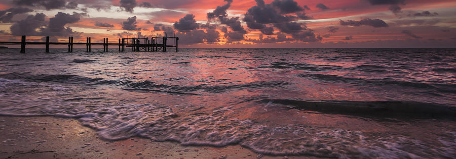 Marathon Key Sunrise Panoramic Photograph