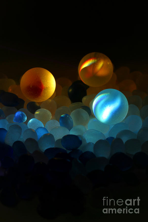 Light Photograph - Marble-2 by Tad Kanazaki Light Photograph - Marble-2 by Tad Kanazaki