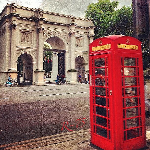 Marble Arch Square ,london 6/8/2013 Photograph by Radiah Alturkomani