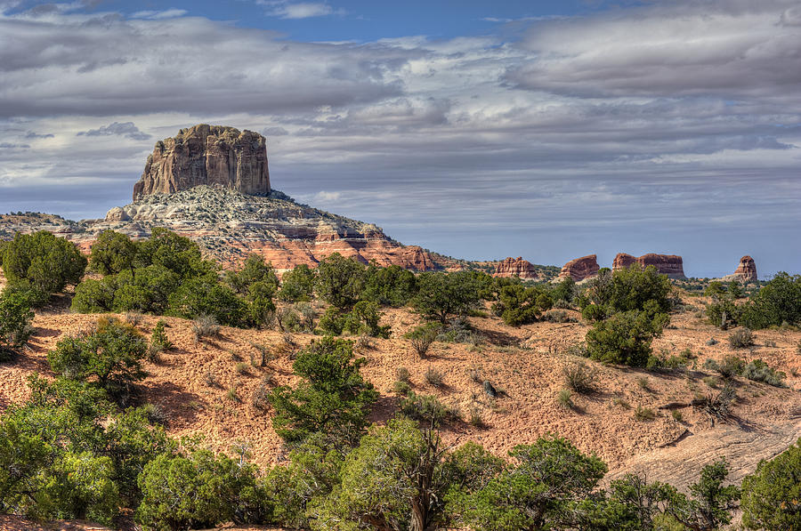 Marble Butte Photograph by Stephen Campbell