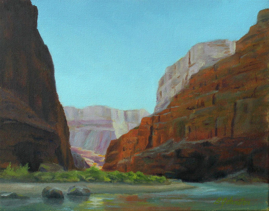 Marble Canyon Painting by Beth Johnston