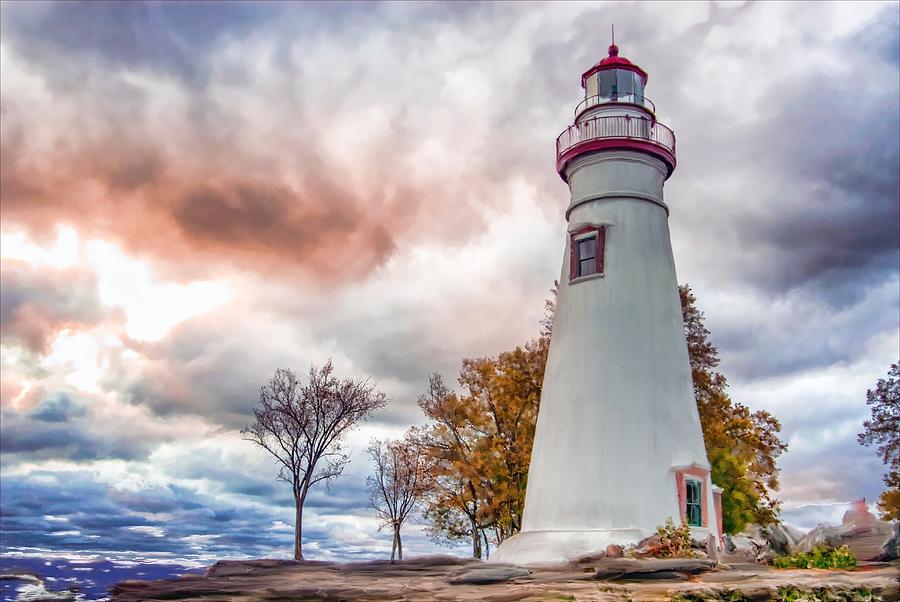 Marble Head Lighthouse Photograph by Mary Timman