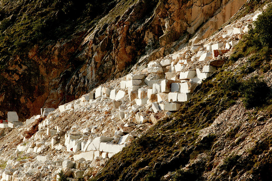 Marble Quarry Waste Photograph by Science Photo Library Marble Quarry Waste Photograph by Science Photo Library