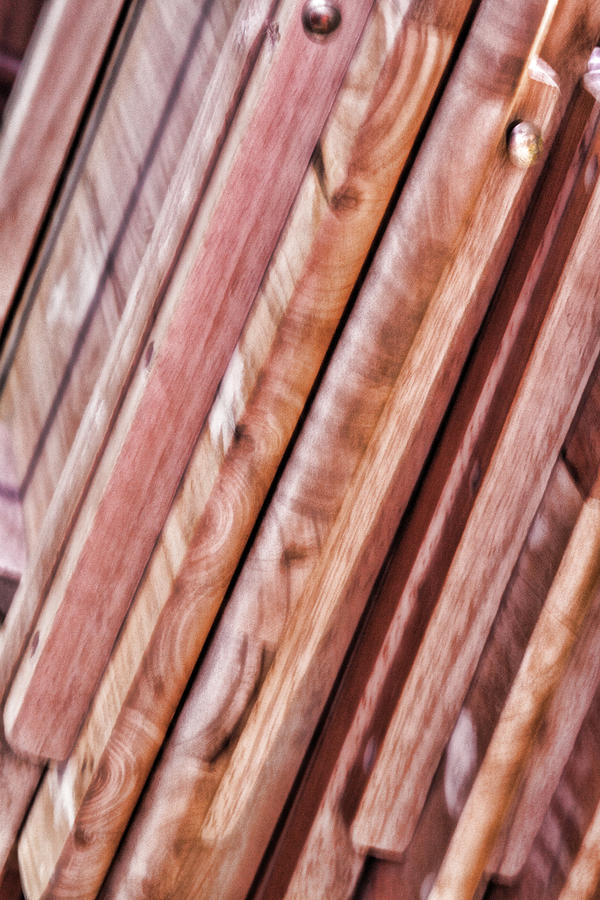 Abstract Photograph - Marbled Wood by Linda Phelps